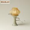 HOYIHM Hutian Kiln Misty Blue Chrysophoron Candle Holder Retro Scented Aromatic Candles Candle Lights Cafes Centerpiece Gifts