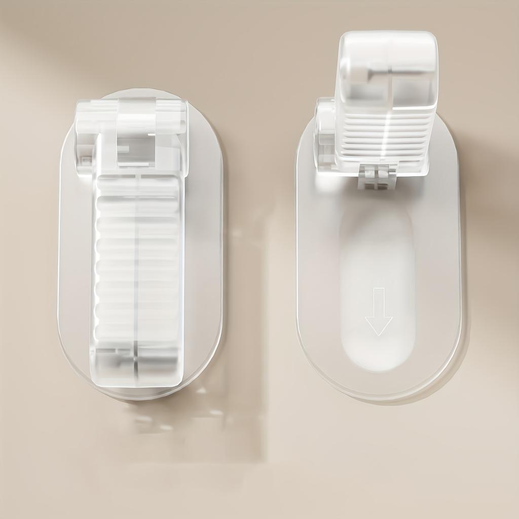 1/3/4 Pcs Door Handle Safety Lock, No-Drill No-Power Fixed Lock Buckle for Child and Pet Door Opening Prevention, Anti-Pinch