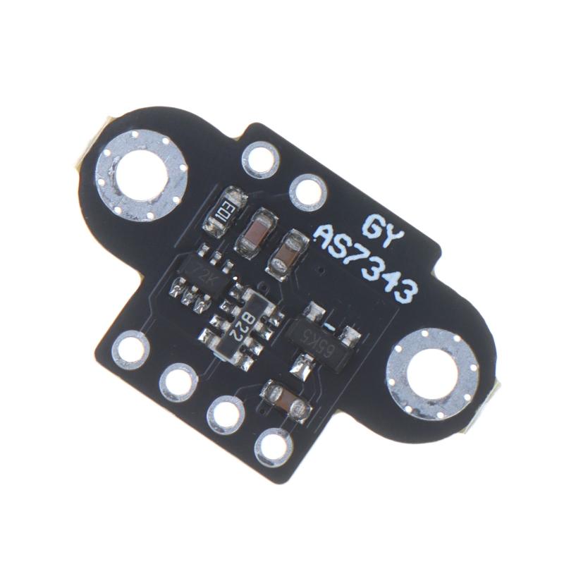 AS7341 AS7343 Multi-Channel Spectrum Sensor Module High Accuracy Pin Headers for Water Quality Spectral Detection Projects