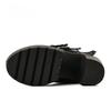 Sexy Rivet Black Ankle Boots Women Platform Soft Leather Autumn Winter Ladies Boots with Zipper Ultra High Heels Shoes