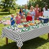 Plastic Football Theme Tablecloth Disposable Soccer Grass Design Soccer Table Cover Waterproof Oil-proof Soccer Background Cloth