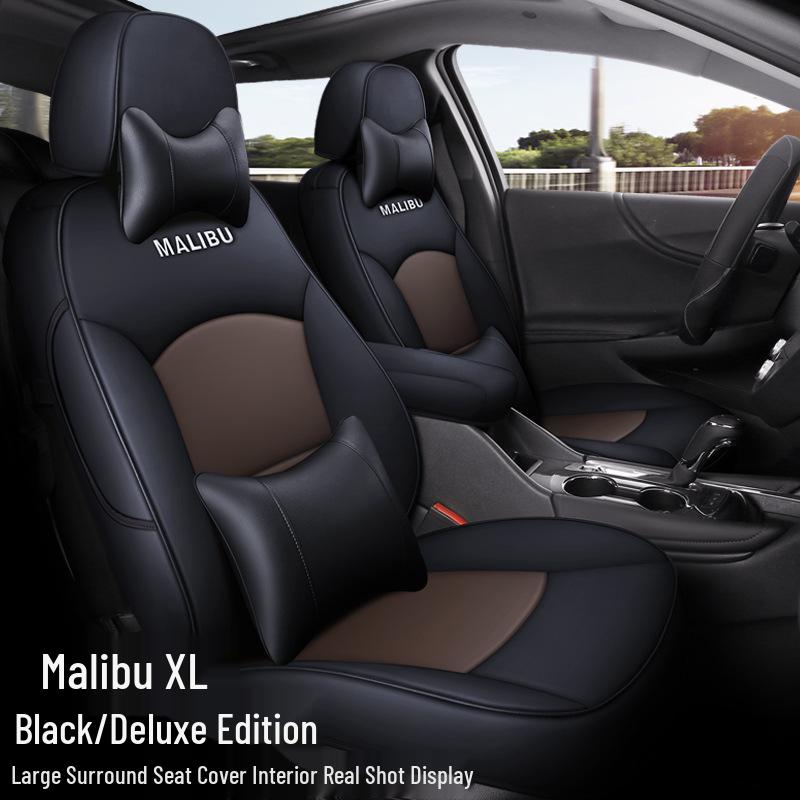 LS Custom Leather Seat Cover for Chevrolet Malibu XL - All-Season Full Cushion