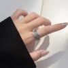 Retro Angel Wings Couple Rings - Creative Valentine's Day Gift for Lovers