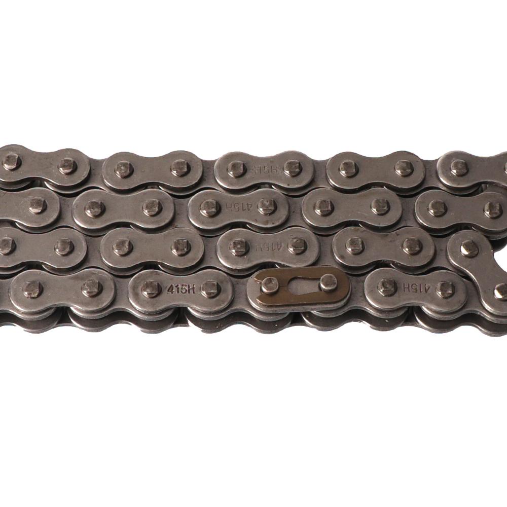 415H-110L/130L Chain With Connector Link For 49cc 60cc 66cc 80cc 2-Stroke Engine Motor Motorized Bicycle Bike Heavy Duty Chain