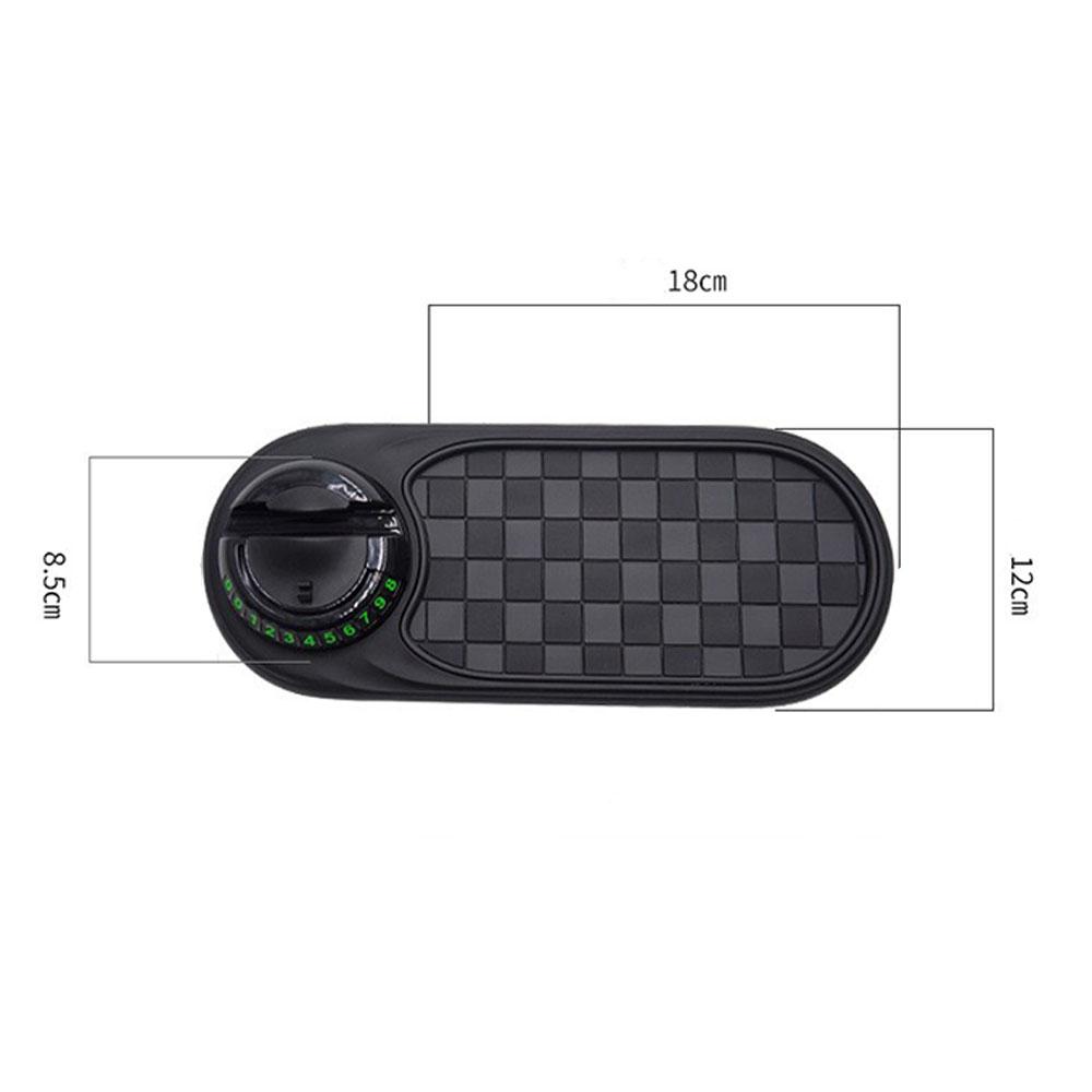 Multifunction Car Anti-Slip Mat Phone Holder For Sunglasses, Keys, Gadgets