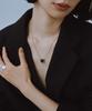 Novice Tokyo Onyx Pendant Necklace [Stainless] / Silver