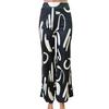 Women Pants Oversized Wide Leg Elastic High Waist Casual Trousers Retro Print Loose Fit Long Pants Streetwear