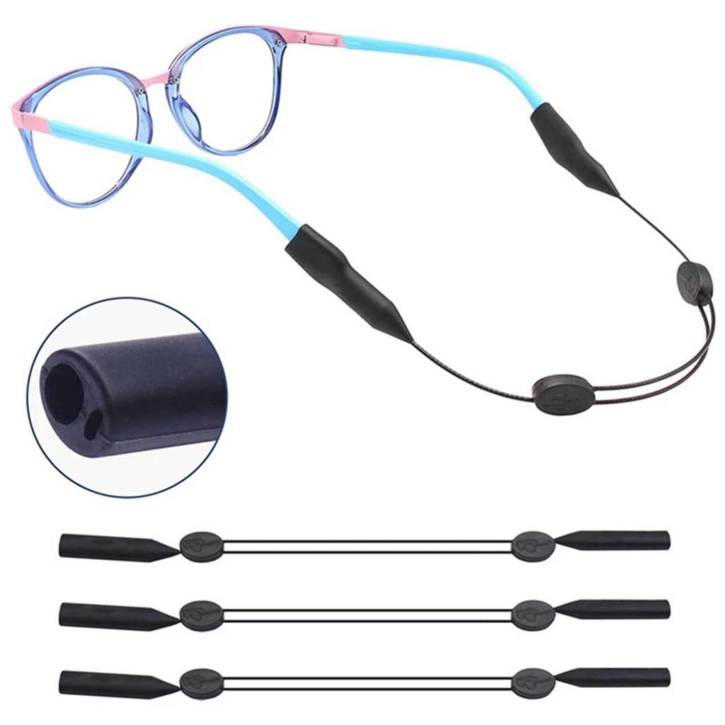5PCS Adjustable Anti-slip Eyewear Retainer Universal Fit Eyeglass Lanyard Sports Sunglasses Unisex Holder Strap Lanyard