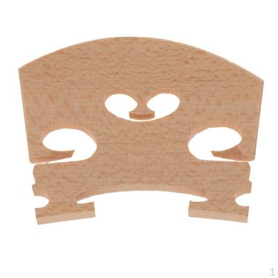 Wooden Violin Bridge Available /4,3/4,1/4,1/2,1/8 Solid Wood