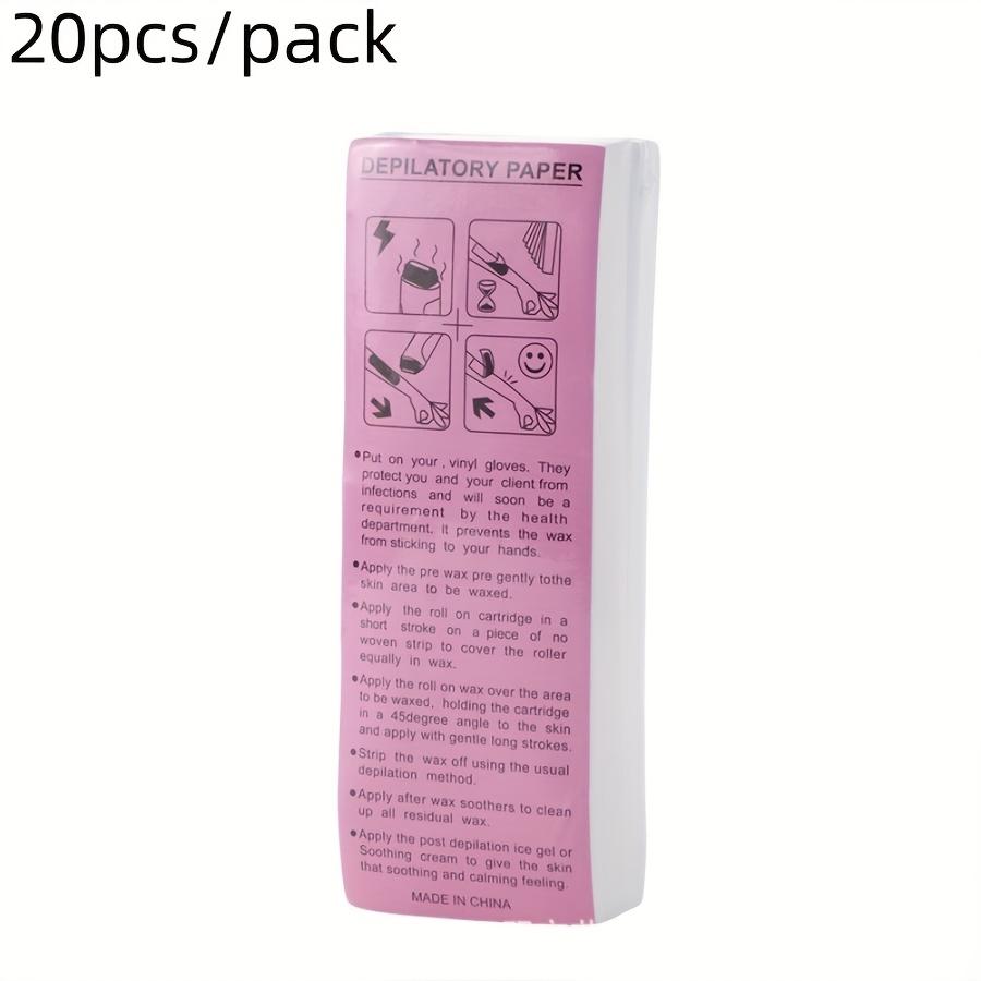 20/50pcs non-woven hair removal Waxing Strips disposable beeswax hair removal cloth soft summer leg hand body hair removal tool
