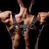 Domine Male Bondage Harness Vegan Leather