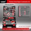 Multi-functional Rechargeable Electric Drill & Manual Tool Kit for Household Electricians