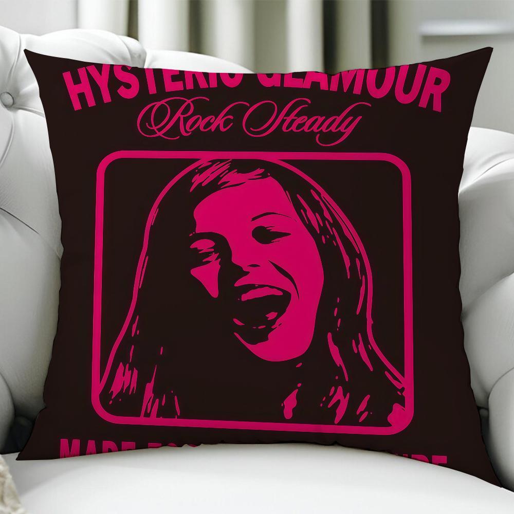 Fashion HHysteric GGlamourES cushion cover Birthday Anniversary Gifts Double Sided Printed Zipper Cushion Cover