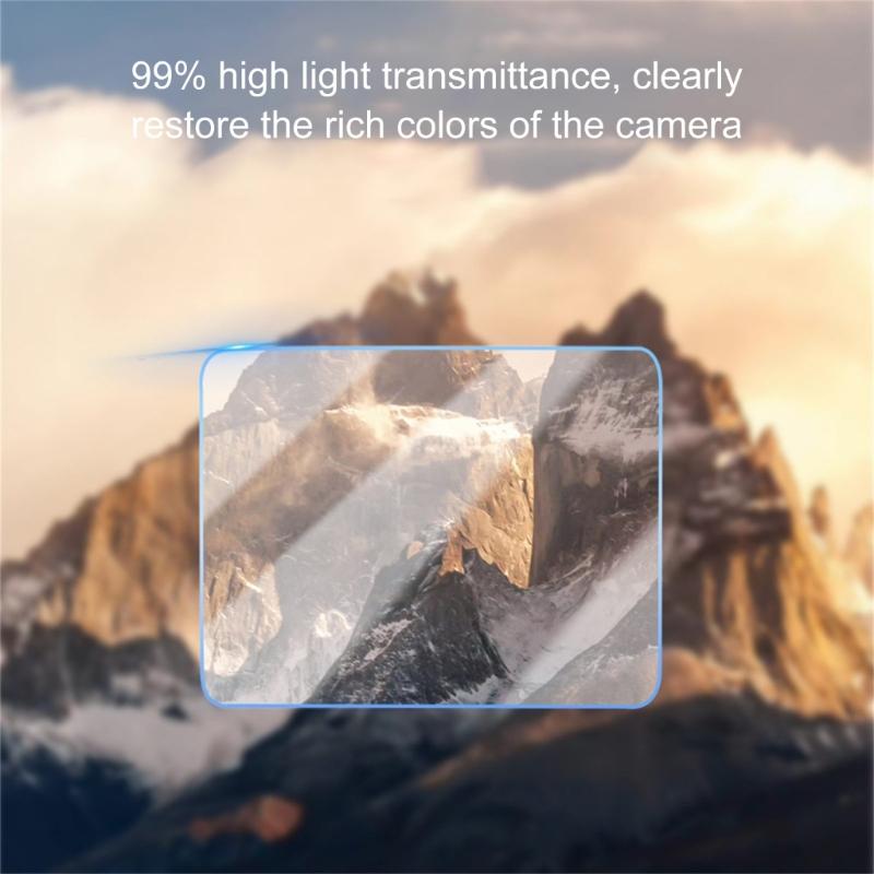 Protective Tempered Glass Film Screen Protector For Sports Camera Clear and Scratches Resistant