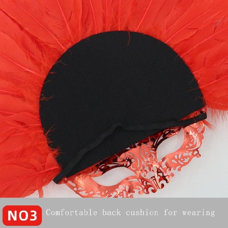 Halbmaske Spitze Maskerade Maske, Mardi Gras Dekorationen Feder Venezianische Maske für Damen Halloween Mardi Gras Kostüm