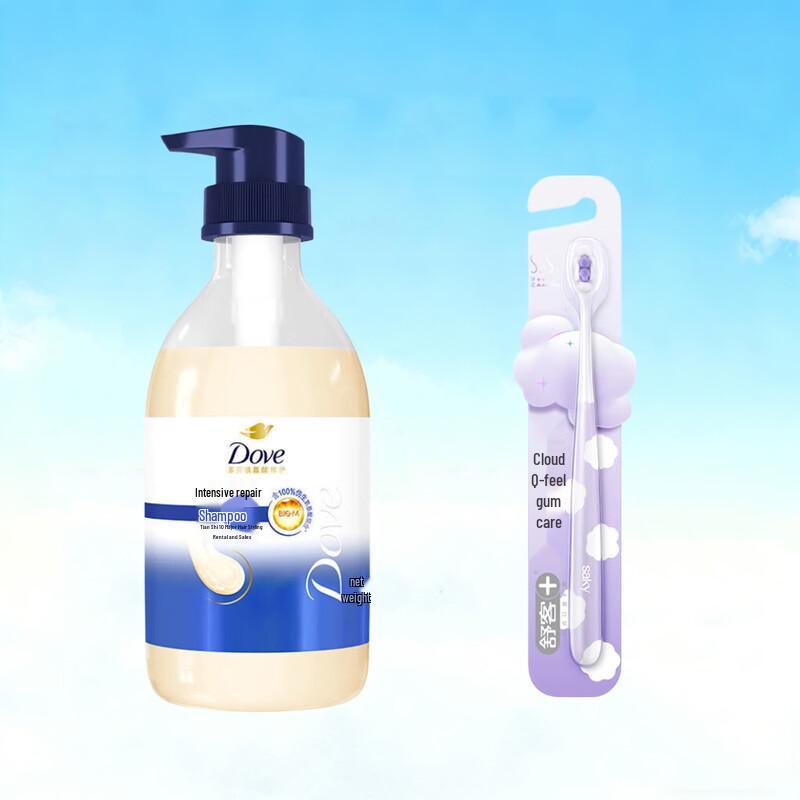 

Dove Intensive Hydrating Shampoo 460g & Shuke Toothbrush Set