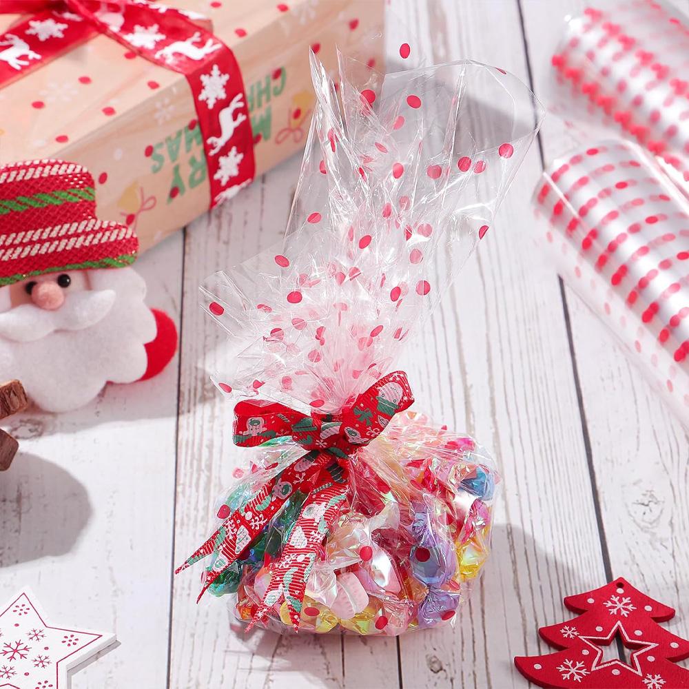 Dustproof Transparent Flower Wrapping Paper Cellophane Wrap Roll Waterproof Flower Shop Bouquets Christmas Gift Wrapping Supplie