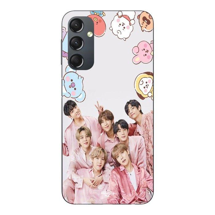 Hülle Für Samsung galaxy A24 Kpop BTS Rosa Maniacase