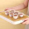 Xingfang Disposable Tea Cups, Kung Fu Tea Cups, 60ml, High-Quality Heat-Resistant Tea Cups for Brewing And Drinking Tea, 200 Pieces