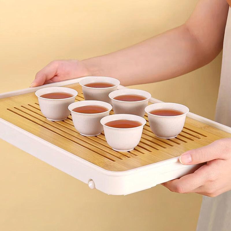 Xingfang Disposable Tea Cups, Kung Fu Tea Cups, 60ml, High-Quality Heat-Resistant Tea Cups for Brewing And Drinking Tea, 200 Pieces