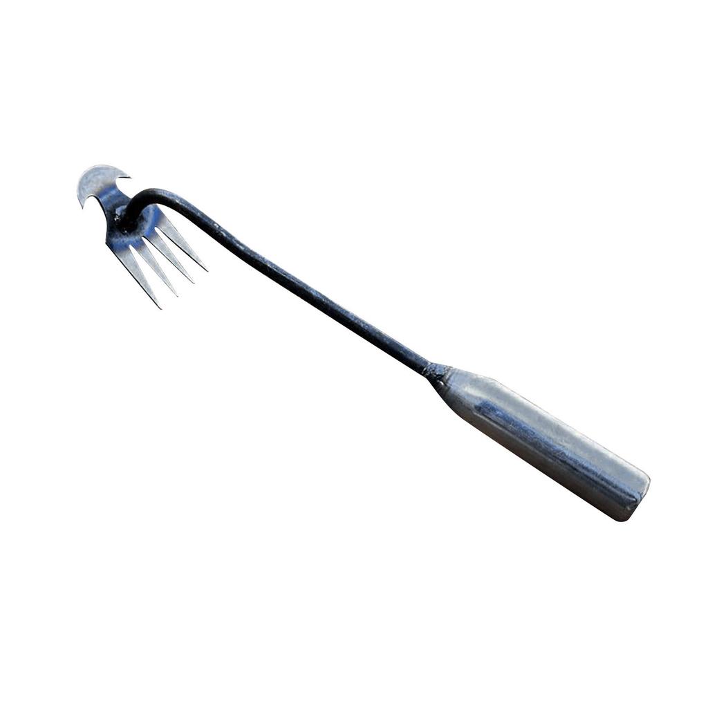 Weeding Uprooting Weeding Tool, Premium Manganese Steel Forged Puller 4 Teeth Purpose Weeder, High Strength Hand Remover Tool For Garden