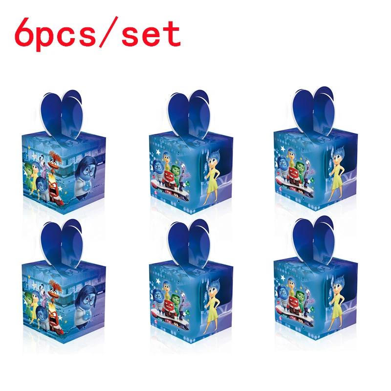 Inside Out 2 Decorațiuni Petrecere de Ziua de Naștere Temă Desen Animat Kit Veselă Baloane Bucurie Tristețe Accesorii Copii Băiat Fată Cadou Jucării