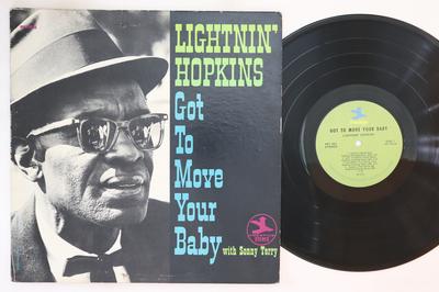 LP Record LIGHTNIN' HOPKINS, SONNY TERRY - Got To Move Your Baby PRT7831 PRESTIGE 1972 US Blues Used
