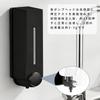 PakOne Shampoo Dispenser Soap Dispenser Magnetic Wall Mount Dispenser Easy One-Hand Installation Strong Space Saving Bathroom Kitchen Use Label Includ