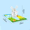 Science Windmill Generator Kit Physics Experiment Set Basic Electric Circuit Educational