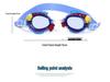 Kids' Pink Cartoon Anti-Fog Swim Goggles - Waterproof, HD Vision for Toddlers