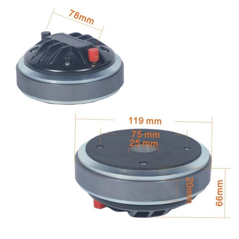 8OHM Magnetic Screw Professional Horn Tweeter Driver Tweeter Assembly Tweeter Speakers Tweeter Driver Head Assembly