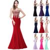 Elegant Women Formal Wedding Bridesmaid Evening Party Ball Prom Gown Long Cocktail Dress With Timeless Design