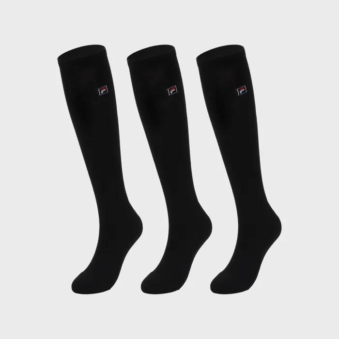 Fila F-Box Double Cushion Over-the-Knee Socks 3-Pack - [2 Colors]