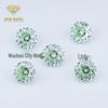 4-8mm Gradient Rose-Cut Two-Tone Soft Core Zircon Millennium Rose