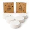 NEOUZA Coffee Filter Paper 500pcs Unbleached Round Disposable Espresso Moka Screen Filters 60mm for Portafilter Machines Pots Home Cafe