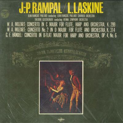 LP Record JEAN-PIERRE RAMPAL / LILY LASKINE,  - Concerto In C Major For Flute, Harp WX16R COLUMBIA 1968 Japan Obi Classical Used