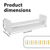 3Pcs Wooden Floating Shelves Wall Mounted Book Shelves Multi purpose Storage Rack Floating Nursery Book Shelves for Home Bedroom