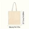 Daisy Embroidered Tote Bag for Women Sweet Style Floral Shoulder Bag with Fixed Strap Reusable Shopping/Gift Bag Perfect for Mother Day Weddings