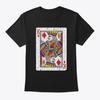 King Of Diamonds Playing Card T-Shirt Made In the USA Size S To 5XL