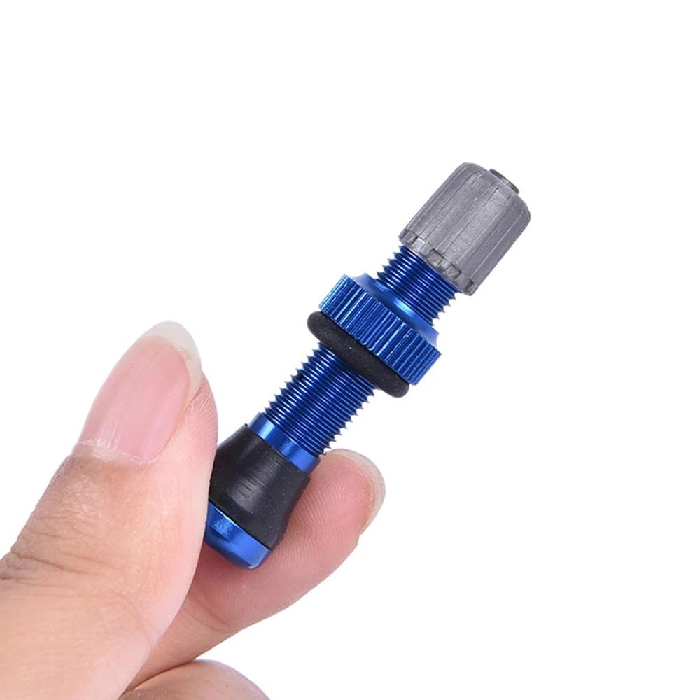 Rim Wheel Bicycle Accessories 40mm Tubeless Tire Valves Schrader Valve Vacuum Nozzle Bike Valves
