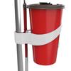 Portable Vehicle Cup Holder Plastic Coffee Water Milk Mug Stand Cup Clip for Buses BicyclesPole