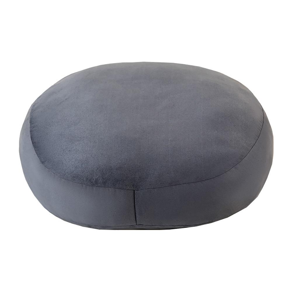 

1Pcs Multi-function Seat Cushion Spine Support Cloud Shaped Lumbar Cushion Soft Fabric Headrest Pillow For Home Office Car серый
