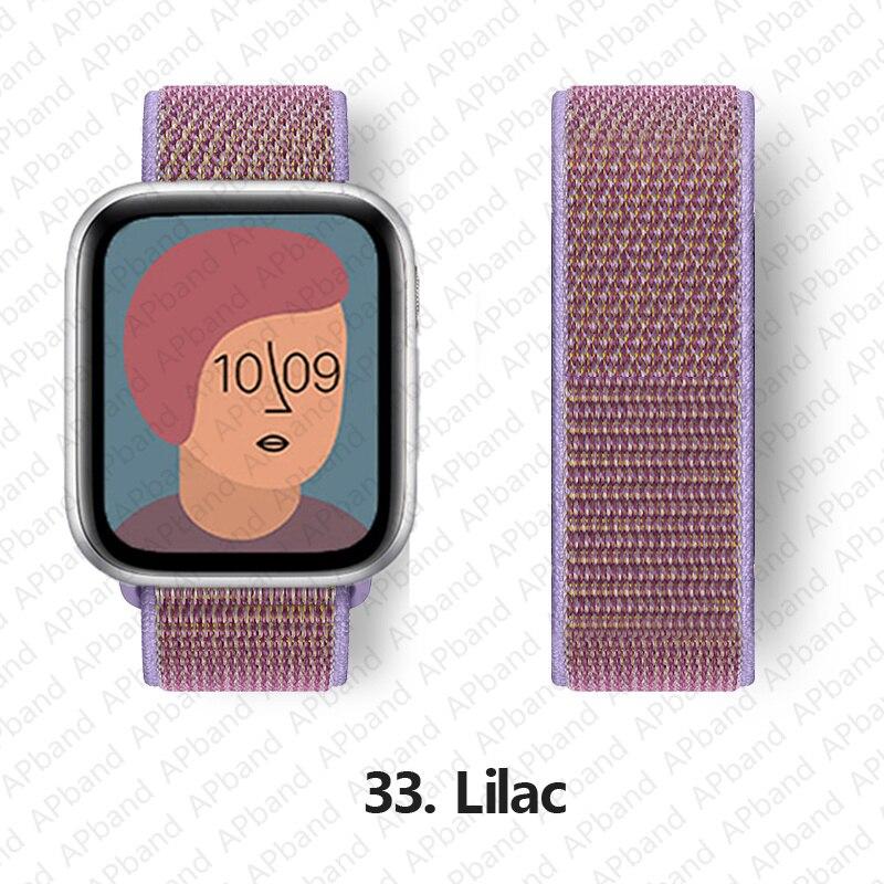 Nylon Band Voor Apple horlogeband 44mm 40mm 42mm 38mm 41mm 45mm 41 45 smartwatch polsband riem lus armband iWatch 3 4 5 se 6 7