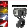 2pcs Waterproof Motorcycle Auxiliary Light Motorcycle Work Light  Night Riding