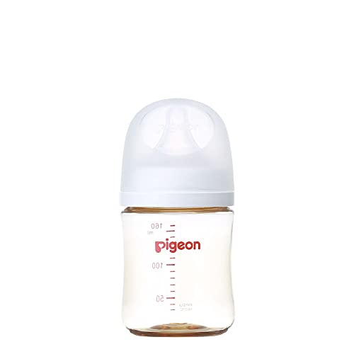 PIGEON Breastfeeding experience baby bottle 160ml 0 months and up High quality plastic Also used in medical institutions Light and unbreakable