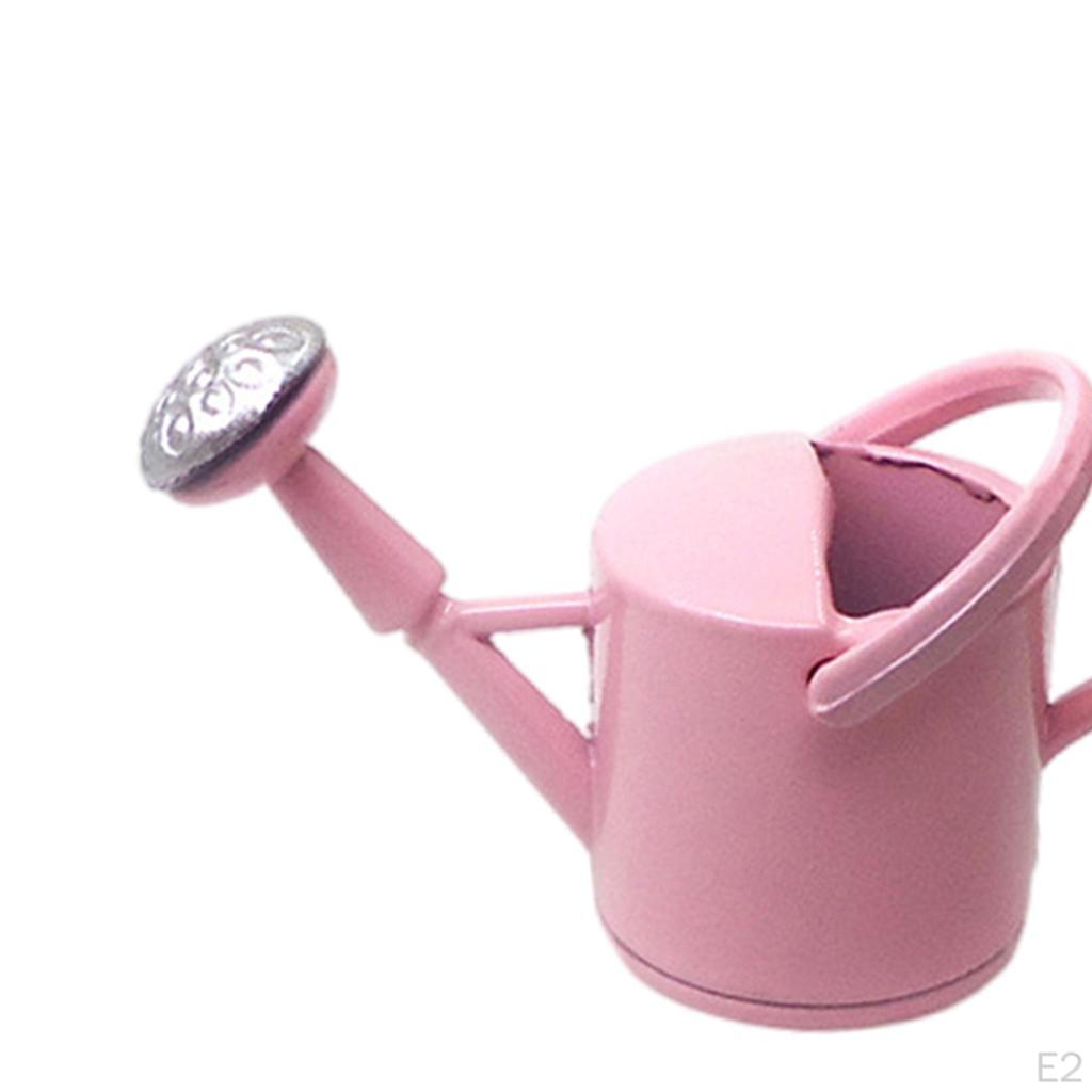 1/1 Dollhouse Miniature Watering Can Model for Children Dolls Access Kitchen Decor