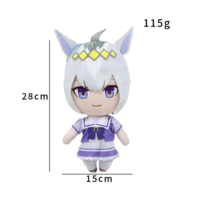 Anime Uma Musume Pretty Derby Pluche Schattige Agnes Tachyon Knuffelpop Speelgoed Anime Randapparatuur Collectie Speelgoed Voor Kind Verjaardagscadeaus