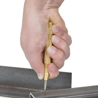 Automatický středový důlčík Pružinový Značkovací Nástroj pro Začáteční Otvory HSS Středový Důlčík Děrovací Značkovač Dřevoobráběcí Vrták ADM