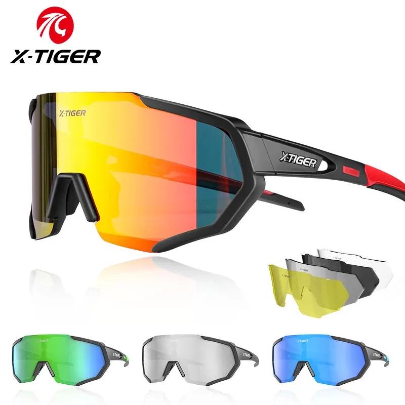 X-TIGER Velobraukšanas Brilles Polarizētas Brilles Velosipēda