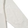 HISHANDER Round Patch Long Sleeve T-Shirts